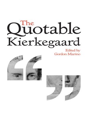cover image of The Quotable Kierkegaard